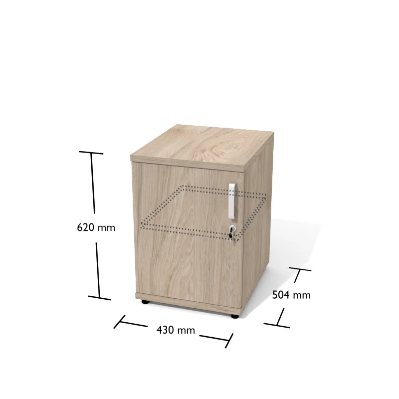 Rysunek kontenera wraz z wymiarami