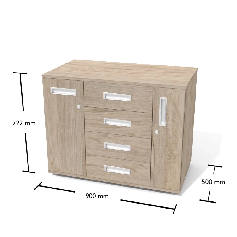 Rysunek pomocnika wraz z wymiarami